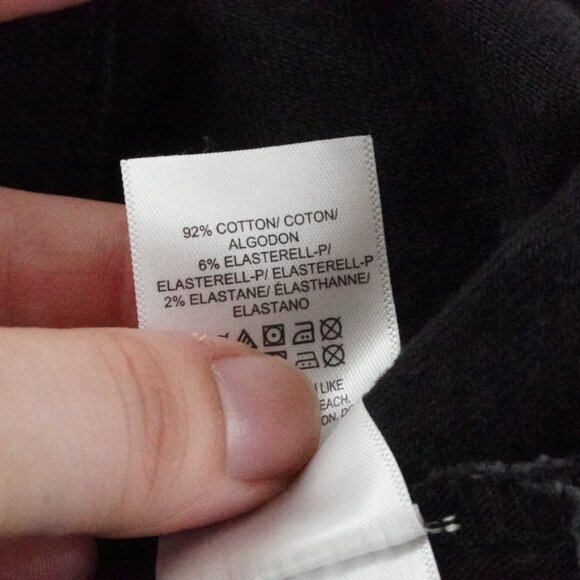 Lucky Brand 223 Straight Leg Jean mens 34x30 Black Denim - Picture 6 of 12